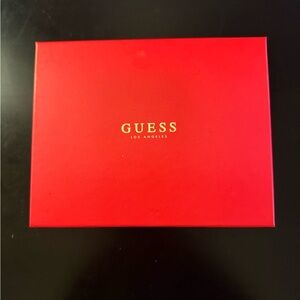 Guess Red Wallet Gift Box